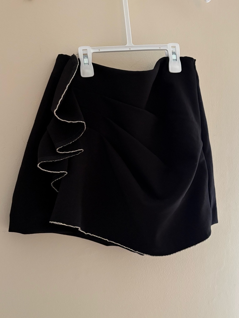 Zara Embellished Hem Ruffle Skort - Picture 4 of 4